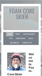 Mobile Screenshot of foam-core-skier.com